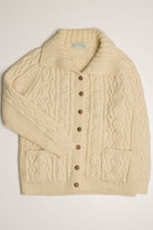 Crana Handknits Irish Fisherman Cardigan 931