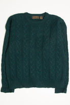 Emerald Eddie Bauer Fisherman Sweater 934