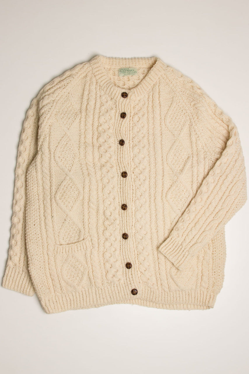 Crana Irish Fisherman Cardigan 940