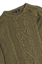 BPC Green Fisherman Sweater