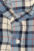 Vintage Blue Flannel Button Up Shirt (1990s)