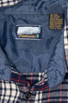 Vintage Navy Blue Fieldmaster Flannel Button Up Shirt (1990s)