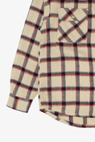 Vintage Beige Cactus Black Label Flannel Button Up Shirt (1990s)