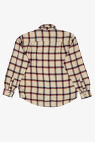 Vintage Beige Cactus Black Label Flannel Button Up Shirt (1990s)