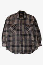 Vintage Gray S.W. Casuals Flannel Shirt (1990s)