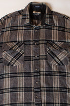 Vintage Gray S.W. Casuals Flannel Shirt (1990s)
