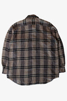 Vintage Gray S.W. Casuals Flannel Shirt (1990s)