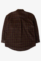 Vintage Brown Van Heusen Flannel Shirt (1990s)
