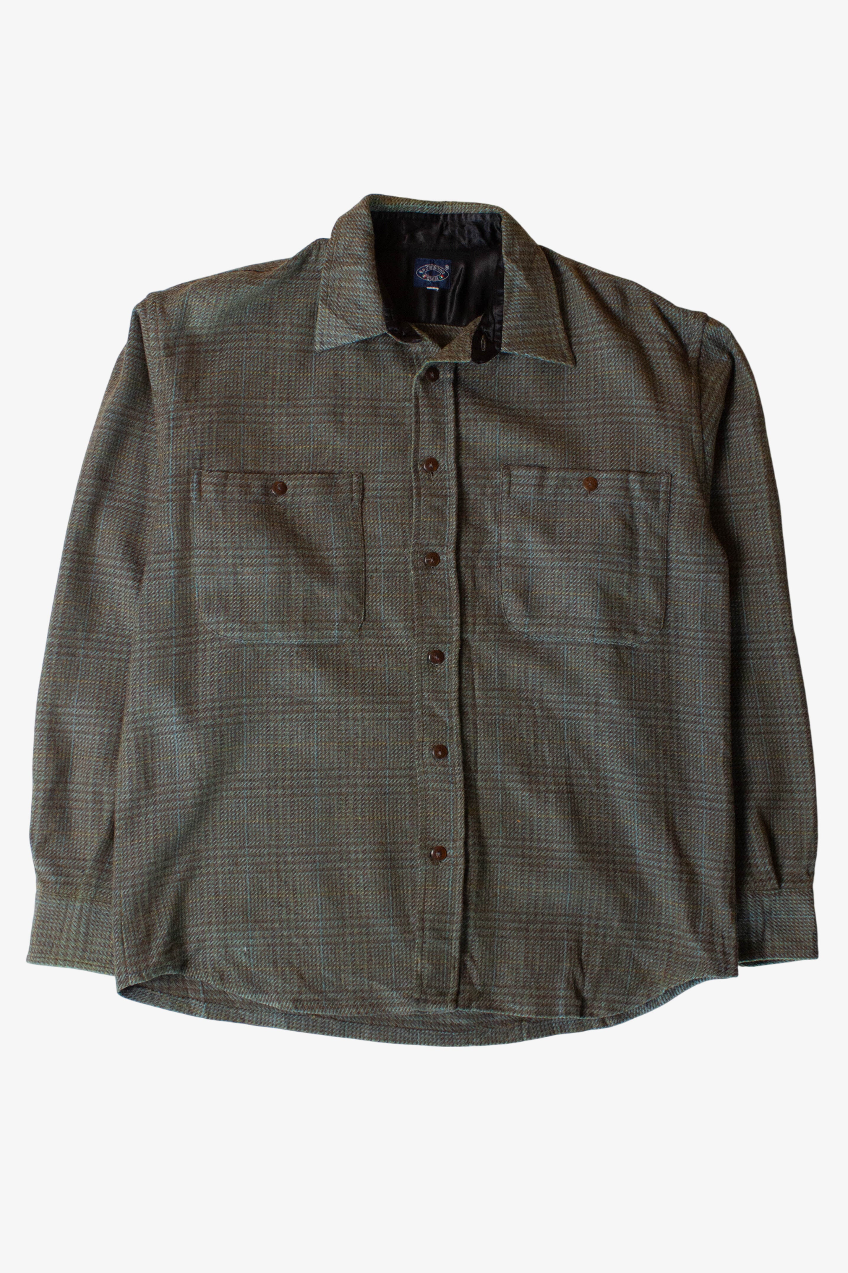 Vintage Olive J. Peterman Flannel Shirt (1990s)