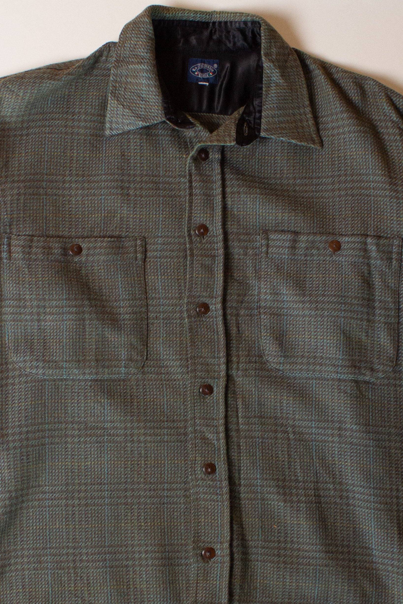 Vintage Olive J. Peterman Flannel Shirt (1990s)