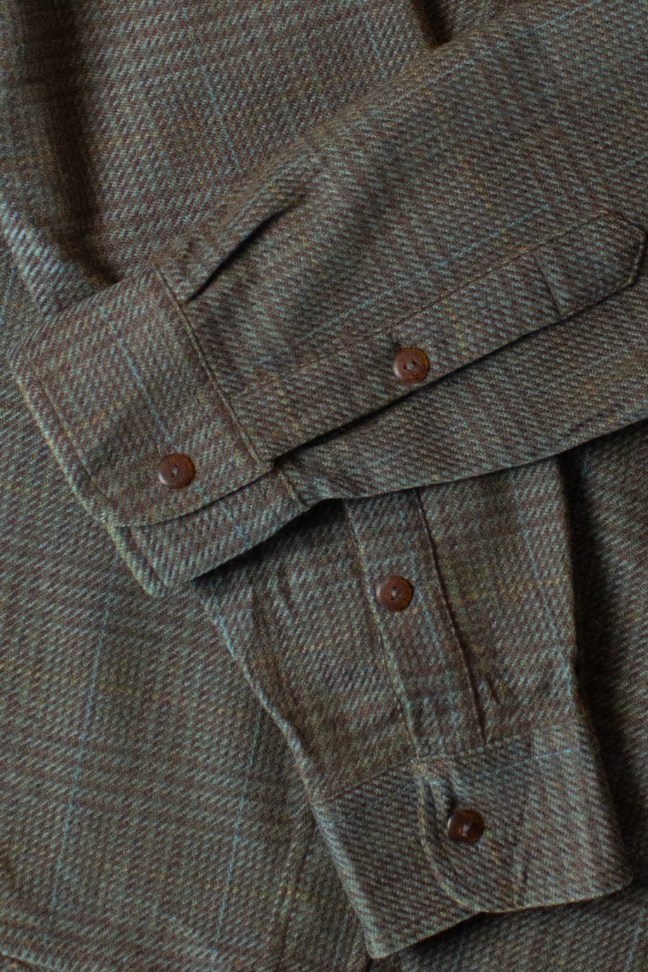 Vintage Olive J. Peterman Flannel Shirt (1990s)
