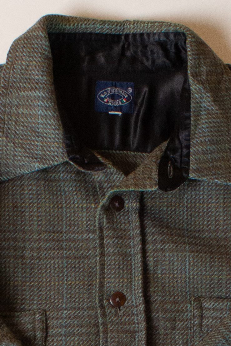 Vintage Olive J. Peterman Flannel Shirt (1990s)