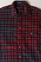 Vintage Red Viyella Flannel Shirt (1980s)