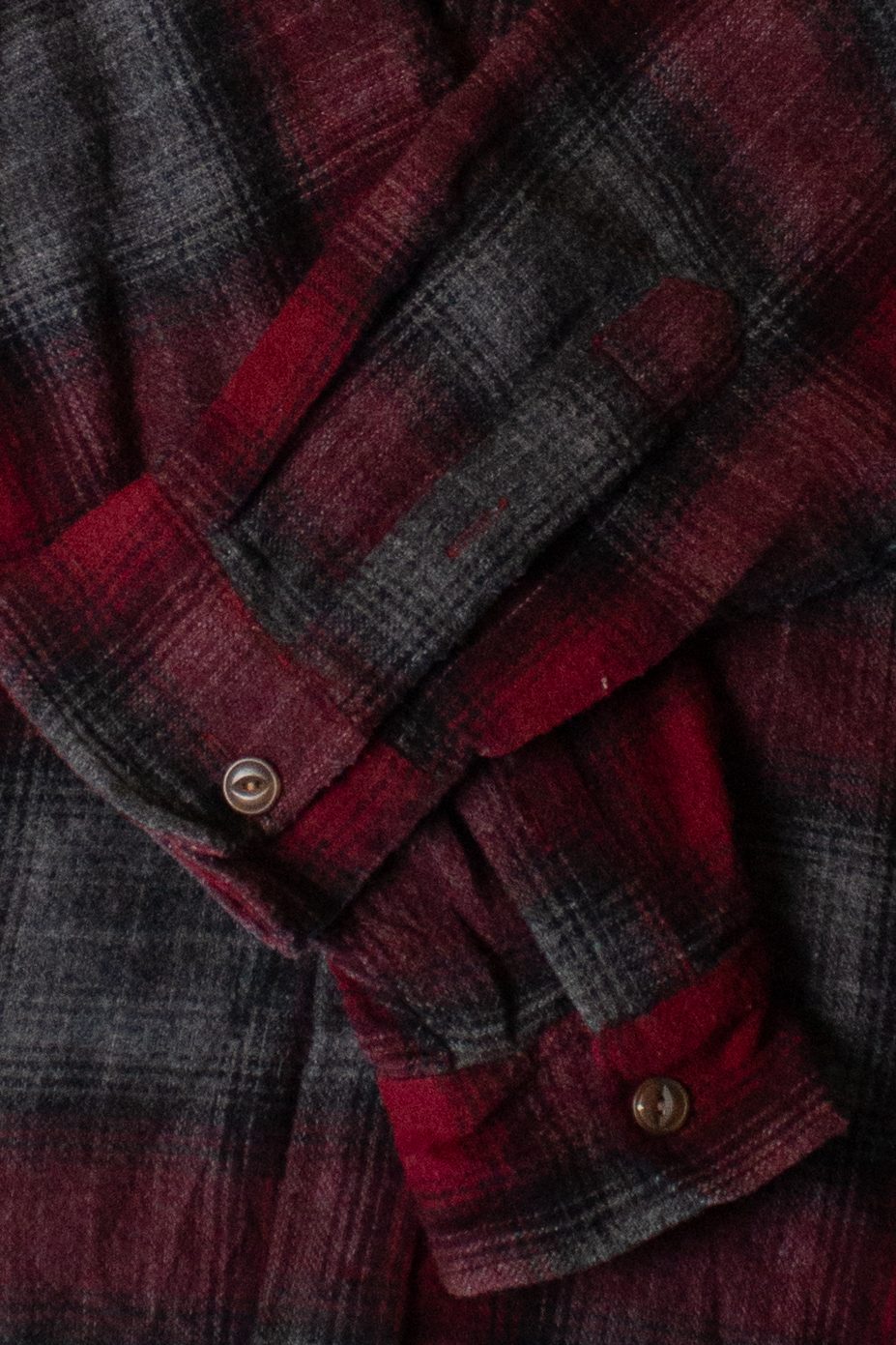 Vintage Red Claybrooke Outdoors Flannel Shirt (1990s)