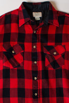 Vintage Sears Buffalo Plaid Flannel (1980s)