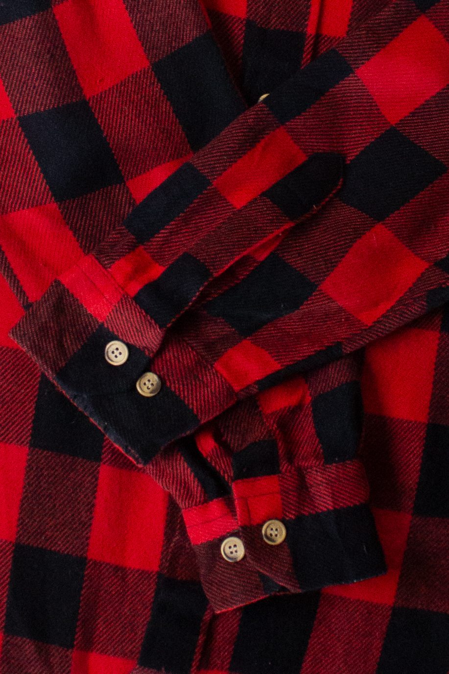 Vintage Sears Buffalo Plaid Flannel (1980s)