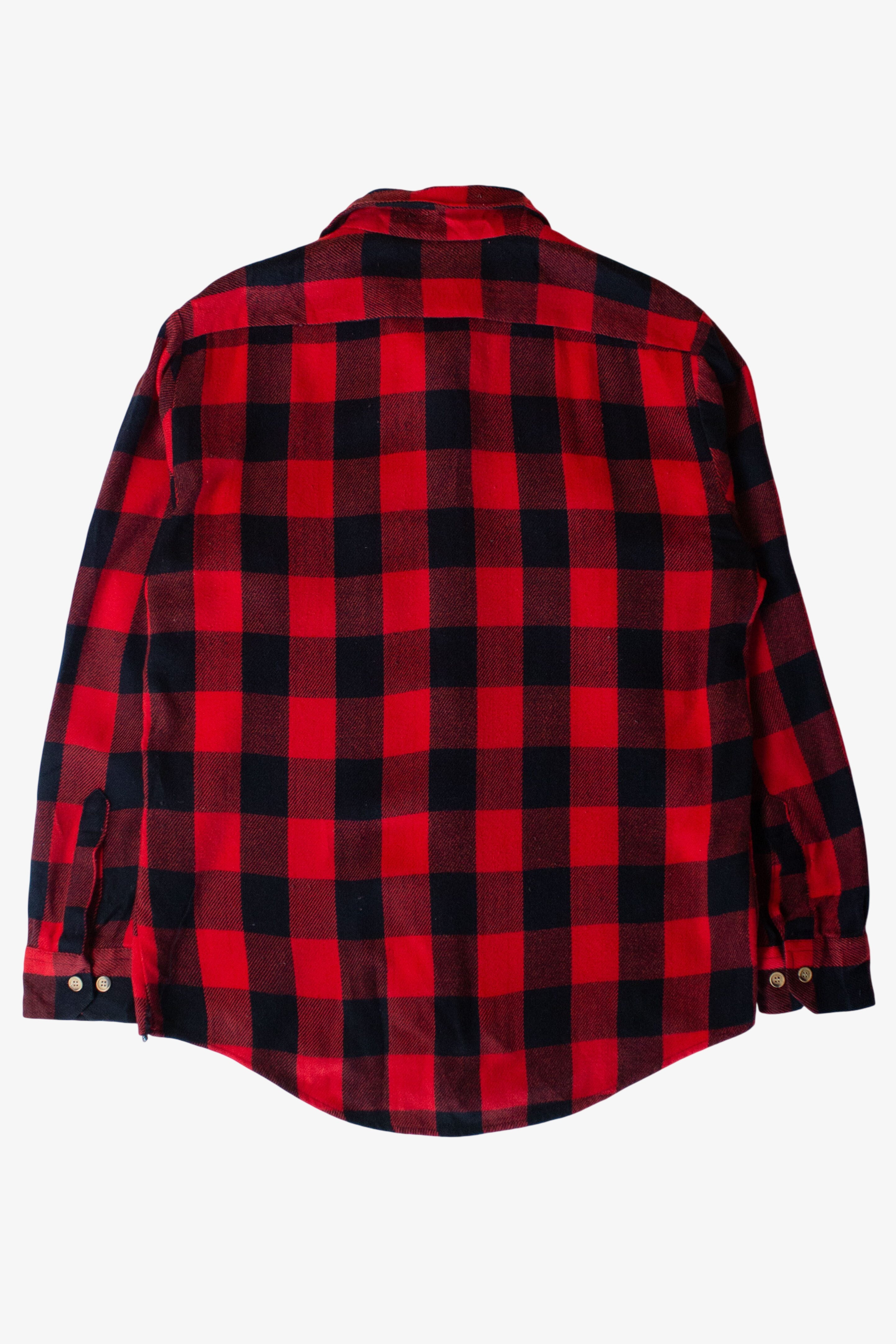 Vintage Sears Buffalo Plaid Flannel (1980s)
