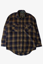 Vintage Tan Flannel Shirt (1990s)