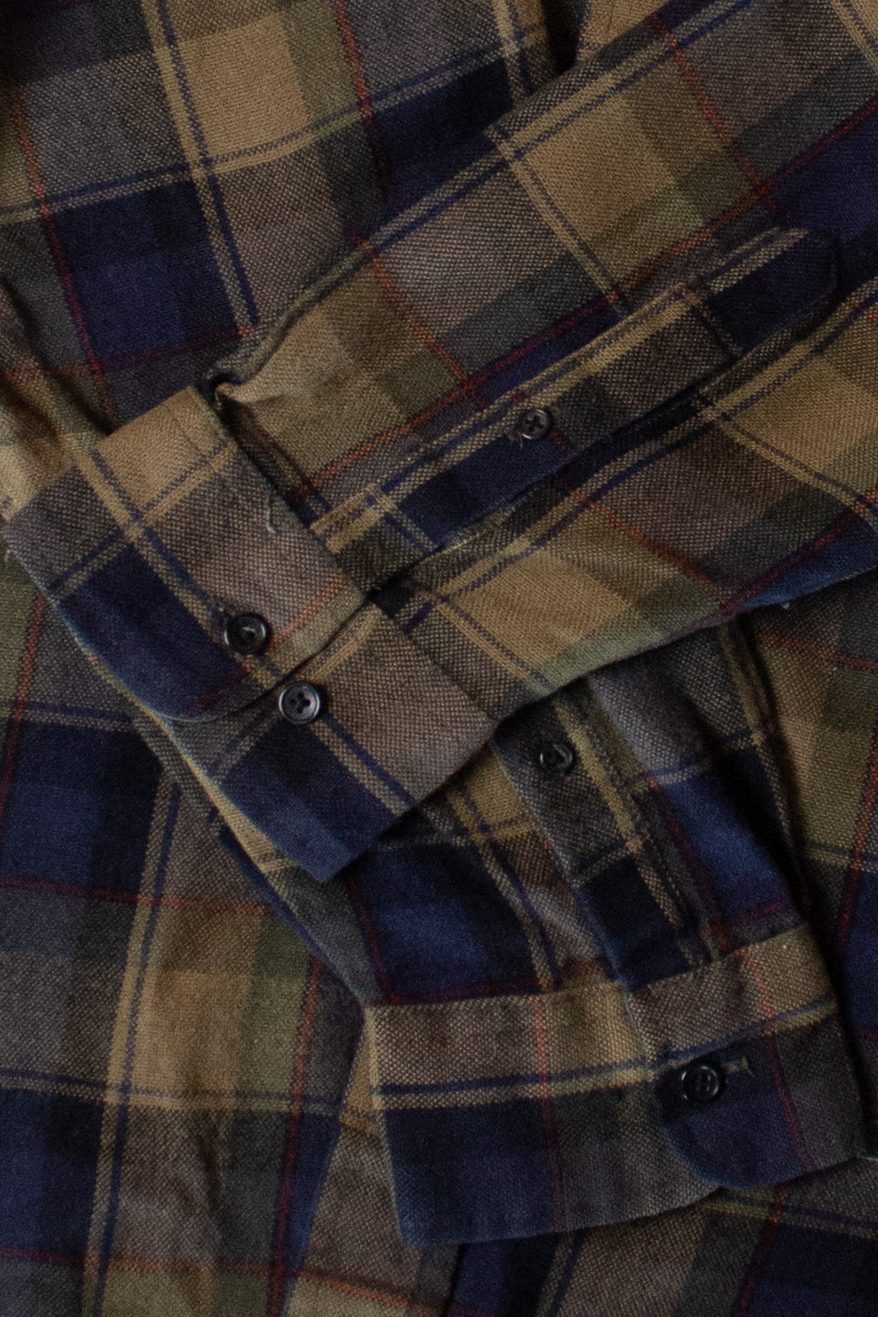Vintage Tan Flannel Shirt (1990s)