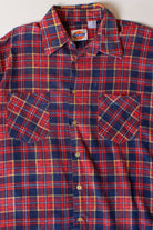 Vintage Red Dickies Flannel Shirt (1980s)
