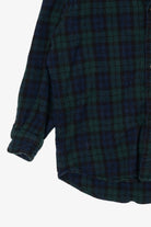 Vintage Dark Green Pendleton Authentic Black Watch Tartan Button Up Shirt (1980s)