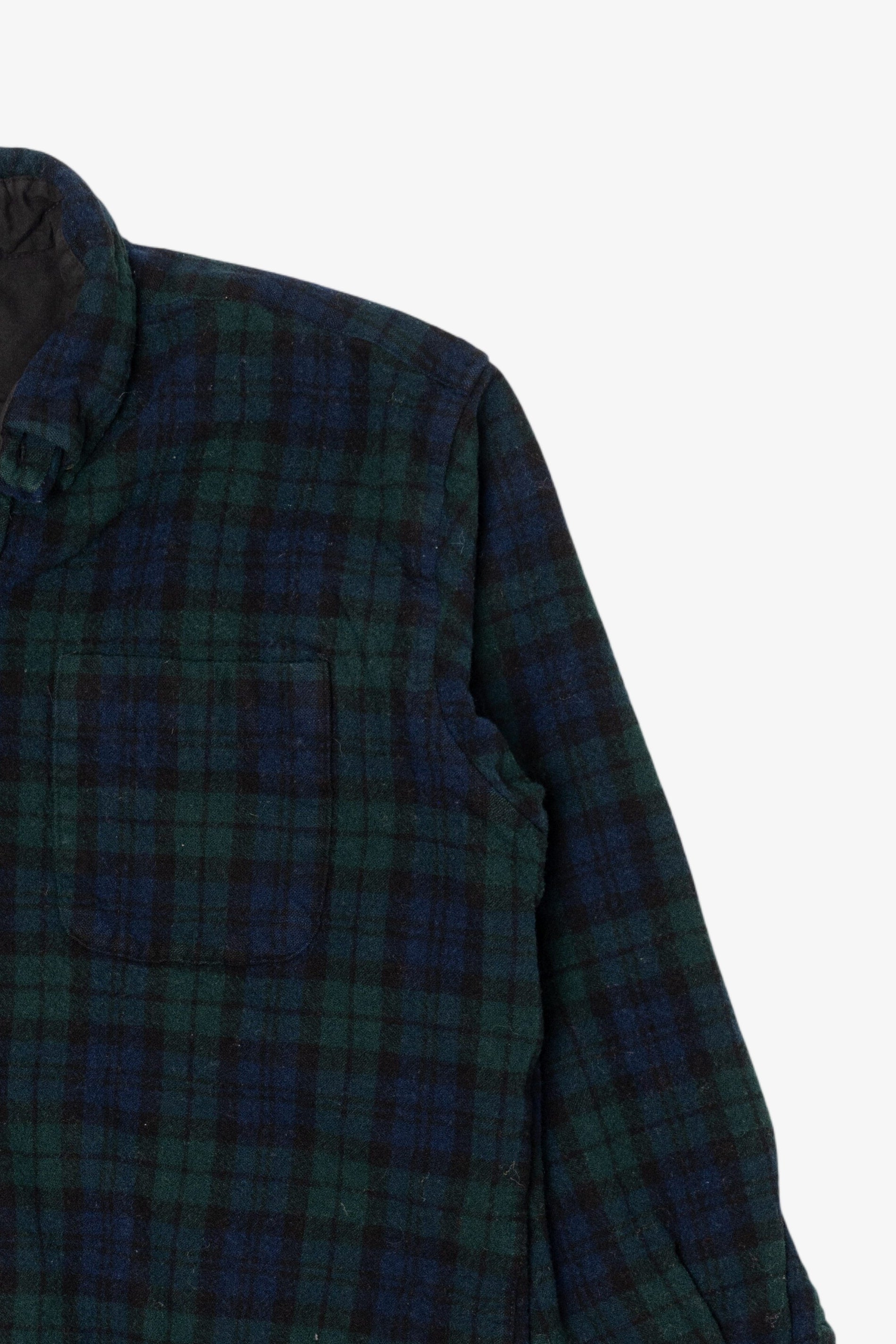 Vintage Dark Green Pendleton Authentic Black Watch Tartan Button Up Shirt (1980s)