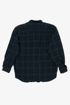 Vintage Dark Green Pendleton Authentic Black Watch Tartan Button Up Shirt (1980s)