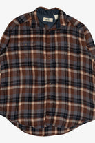 Vintage Basic Options Outdoors Double Pocket Flannel (1990s)