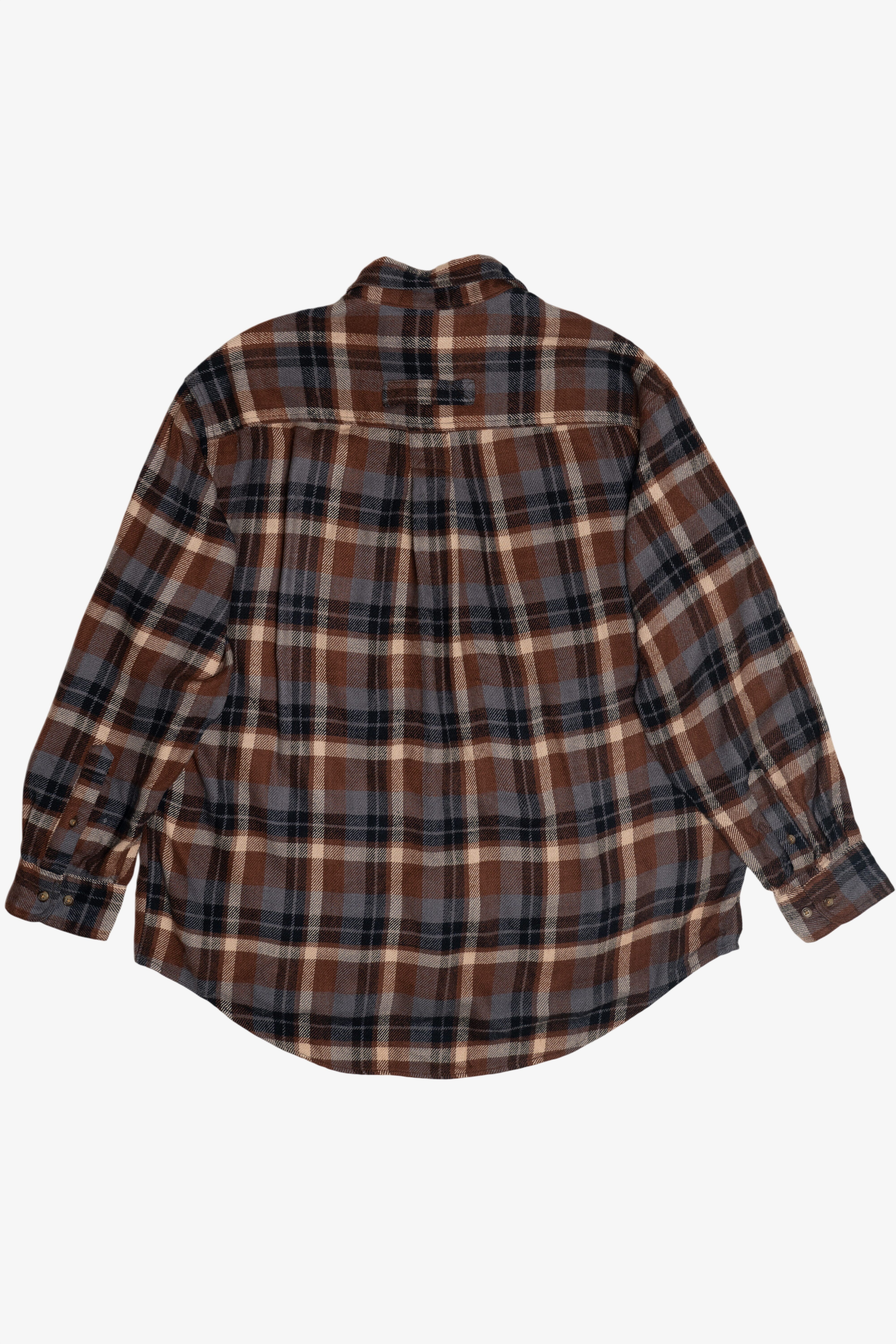 Vintage Basic Options Outdoors Double Pocket Flannel (1990s)