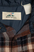 Vintage Basic Options Outdoors Double Pocket Flannel (1990s)