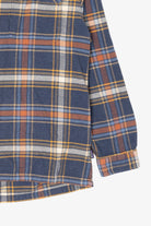 Blue Plaid Patagonia Button Up Flannel Shirt (2010s)