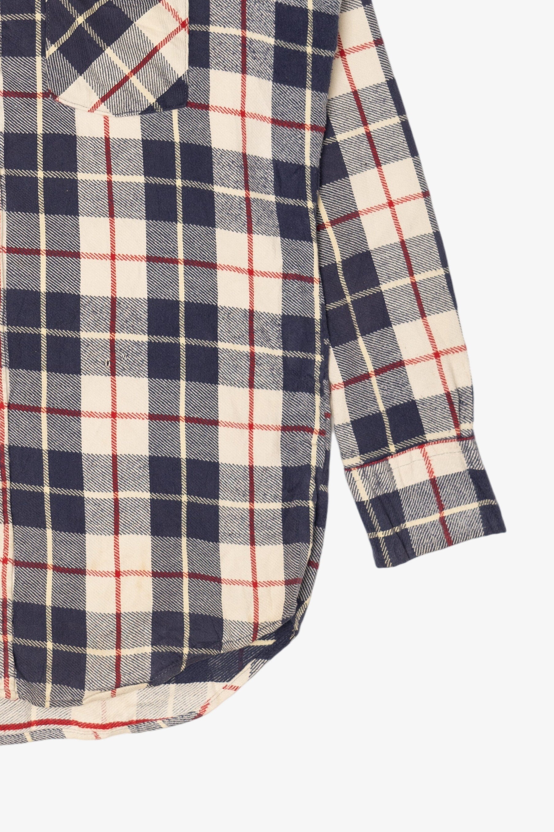 Vintage Saddle King Western Button Up Flannel Shirt (1990s)