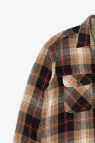 Vintage Brown Plaid Fieldmaster Flannel Button Up Shirt (1980s)