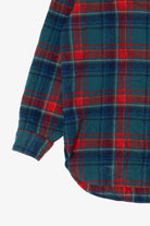 Vintage Plaid Lobo Flannel Button Up Shirt (1970s)