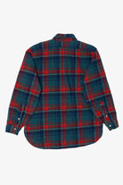 Vintage Plaid Lobo Flannel Button Up Shirt (1970s)