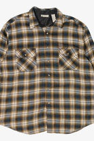Vintage Plaid Northwest Territory Flannel Button Up Shirt (1990s)