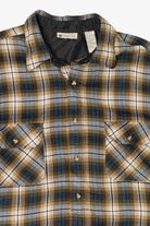 Vintage Plaid Northwest Territory Flannel Button Up Shirt (1990s)