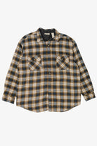 Vintage Plaid Northwest Territory Flannel Button Up Shirt (1990s)