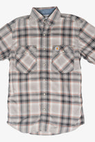 Vintage Carhartt Button Up Flannel Short Sleeve (1990s)