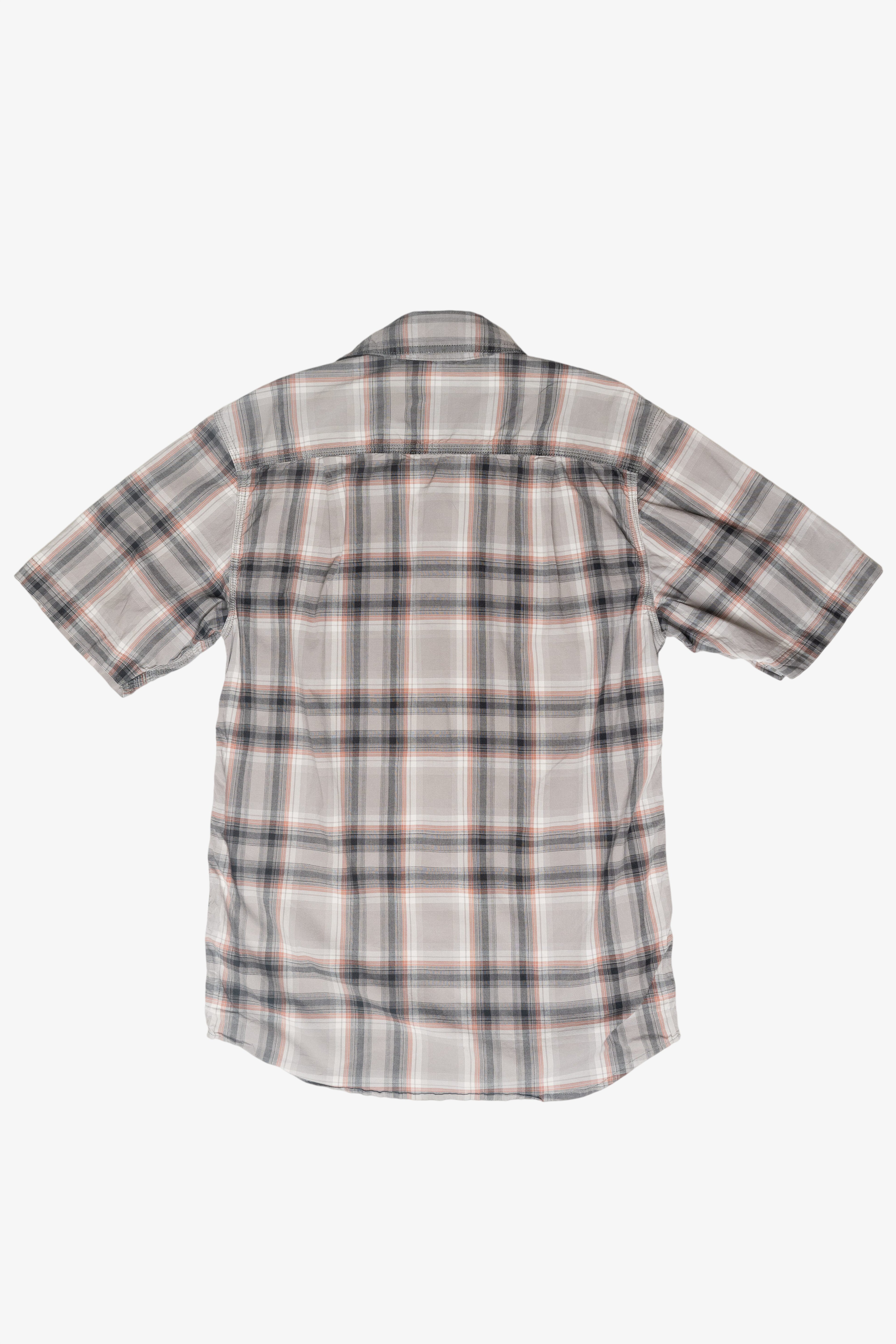Vintage Carhartt Button Up Flannel Short Sleeve (1990s)