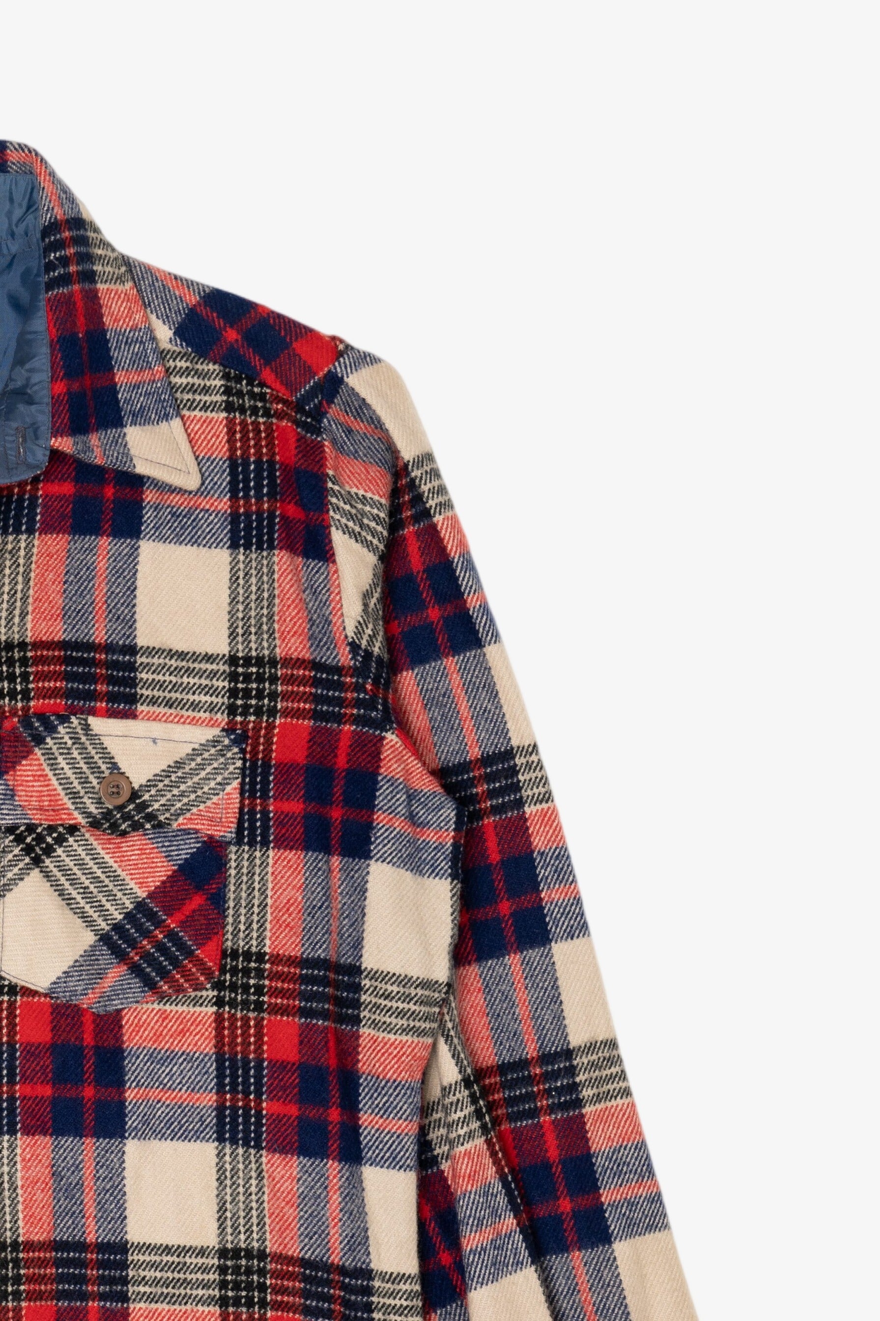 Vintage Red Plaid McGregor Button Up Shirt (1980s)