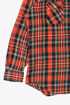 Vintage Red St. John's Bay Flannel Button Up Shirt (1990s)