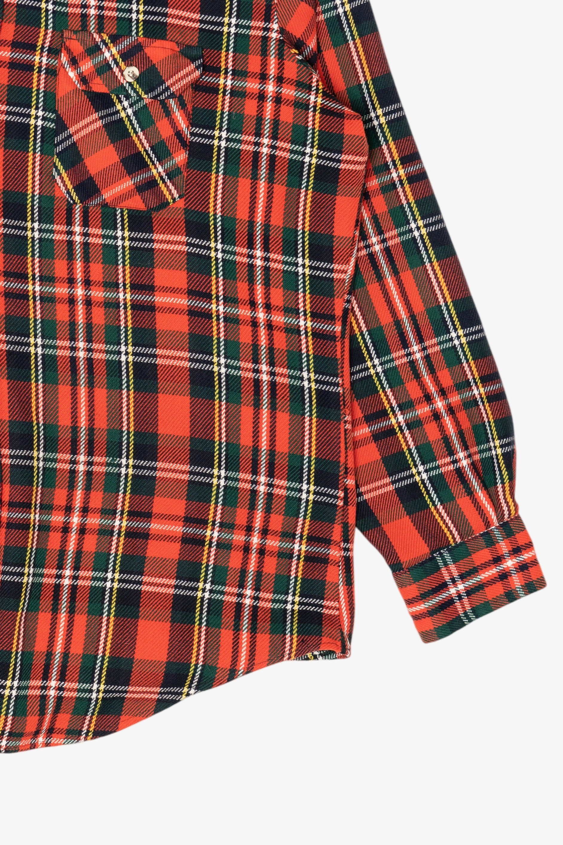 Vintage Red St. John's Bay Flannel Button Up Shirt (1990s)
