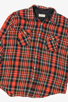 Vintage Red St. John's Bay Flannel Button Up Shirt (1990s)