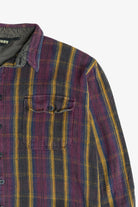Vintage P.J. Henry Striped Heavyweight Cotton Tweed Flannel (1990s)