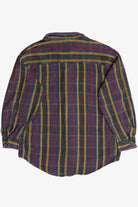 Vintage P.J. Henry Striped Heavyweight Cotton Tweed Flannel (1990s)