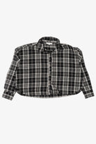 Black And White Hyfve Flannel Button Up Shirt (2020s)