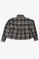 Black And White Hyfve Flannel Button Up Shirt (2020s)