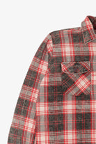 Vintage Red Sports Afield Button Up Flannel Shirt (1990s)