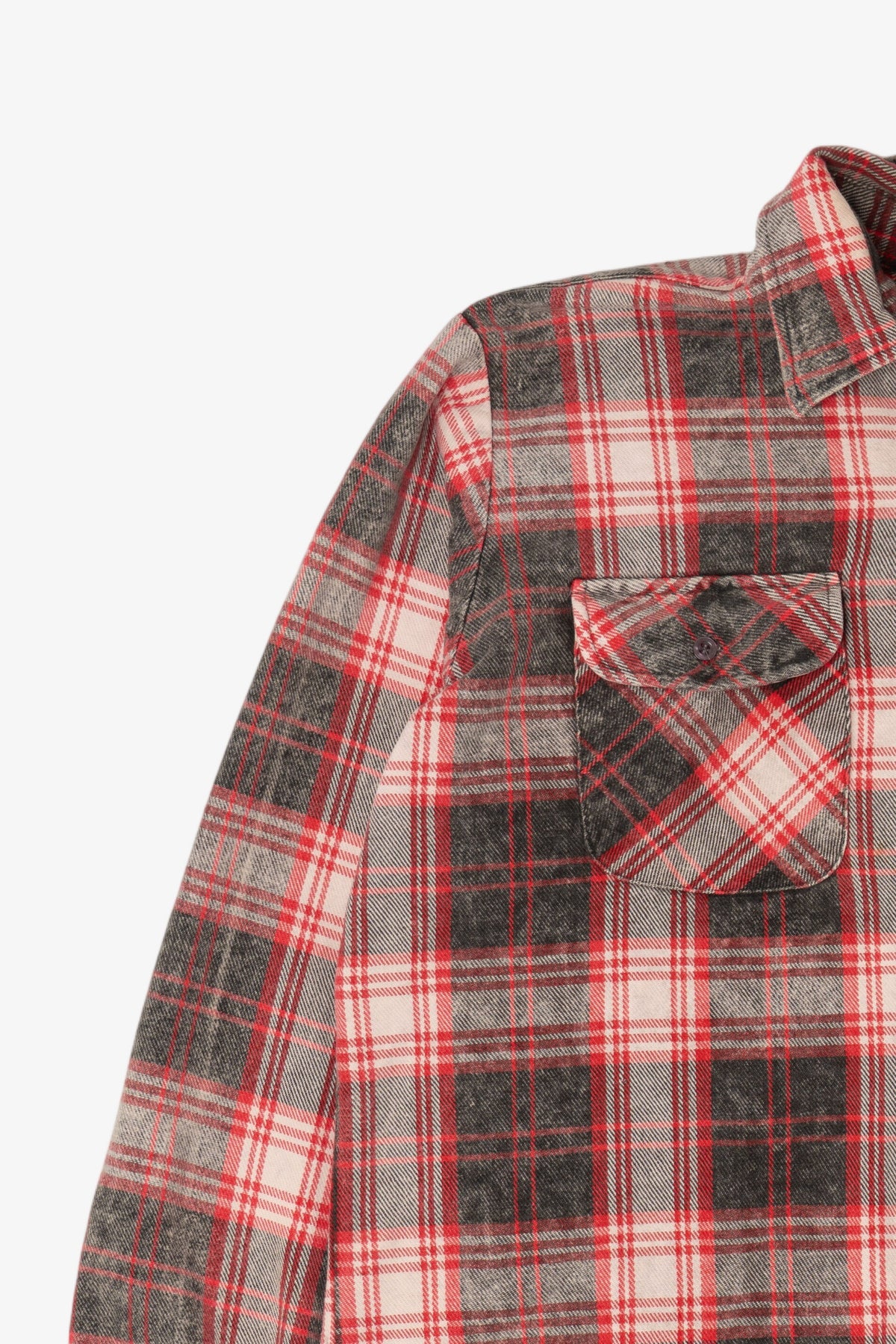 Vintage Red Sports Afield Button Up Flannel Shirt (1990s)